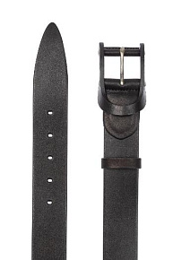 Кожаный ремень черный (01664103-100)