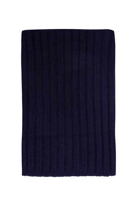 Шарф из шерсти с кашемиром темно-синий  для мужчин бренда Meucci (Италия), арт. SF/90102023/SM19010 - фото. Цвет: Темно-синий. Купить в интернет-магазине https://shop.meucci.ru
