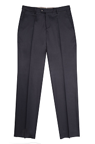 Классические темно-синие брюки из тонкой шерсти с кашемиром  (ZA-VB 8010 Dk.NAVY)