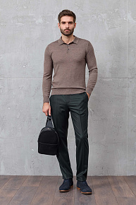 Сумка-слинг черного цвета с ремнем через плечо (О-78188 Black)