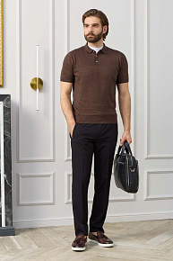 Брюки черные из ткани с охлаждающим эффектом  (SP-RD 9887 Black)