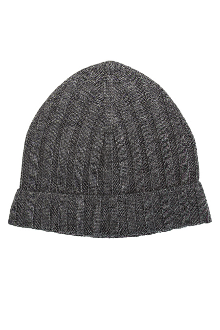 Шапка из шерсти с кашемиром серого цвета  для мужчин бренда Meucci (Италия), арт. CP/31250/SM19047 - фото. Цвет: Серый. Купить в интернет-магазине https://shop.meucci.ru
